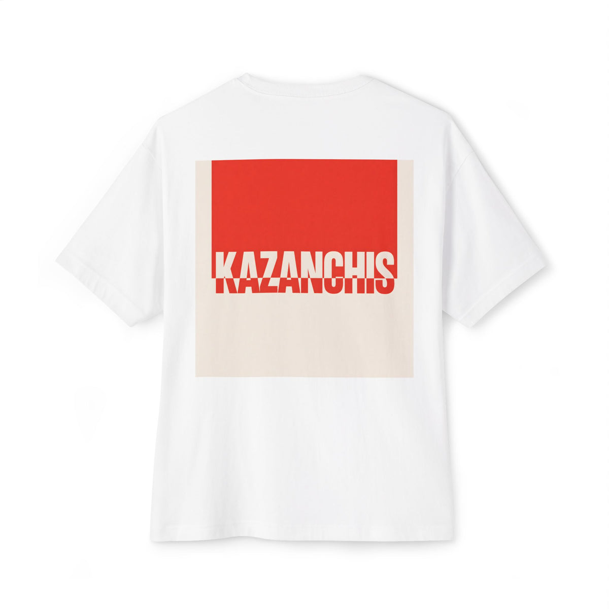 KAZANCHIS | Addis Ababa Oversized Back-Print Tee