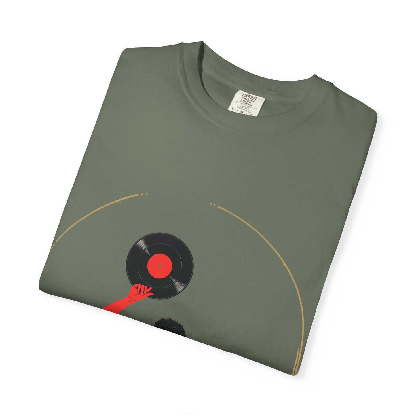 DJ Vintage Unisex T-Shirt, Music Lover Gift, Retro DJ Shirt, Garment-Dyed Tee for Parties, Housewarming Gift