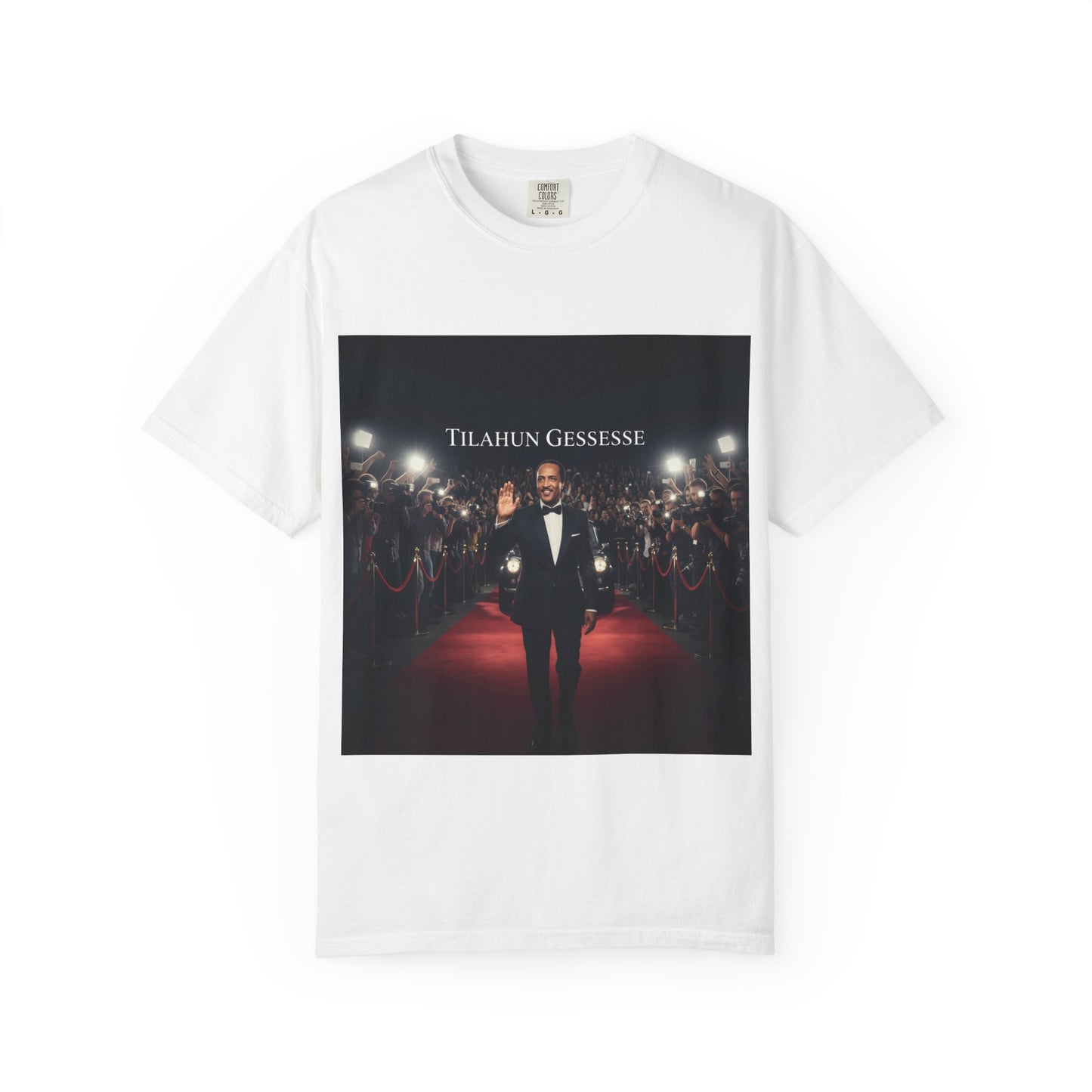 Stylish Unisex T-Shirt Featuring Tilahun Gessesse, Perfect for Concerts, Celebrations, Gift, Casual Wear, Music Lovers