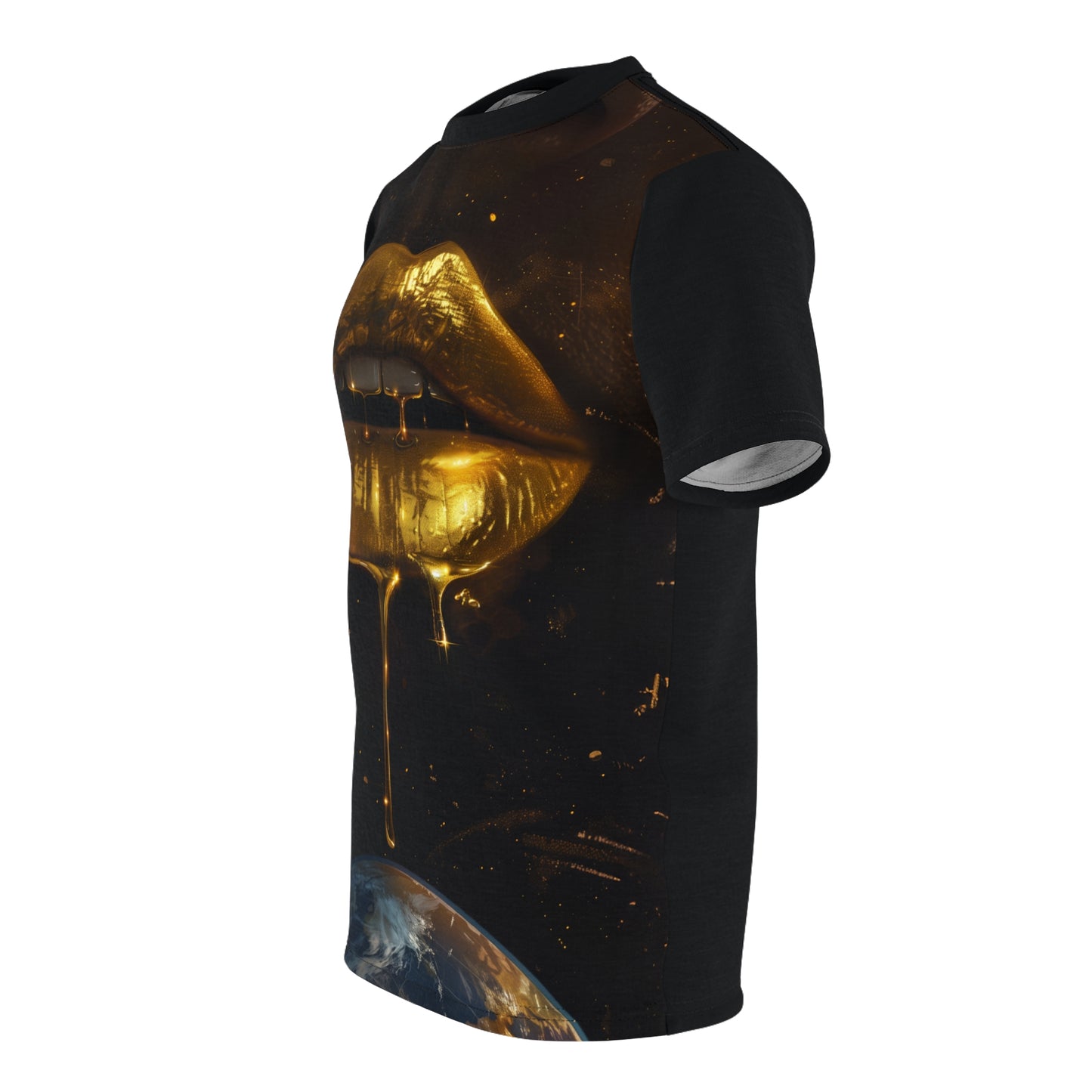 GOLD LIP DRIP - Tee