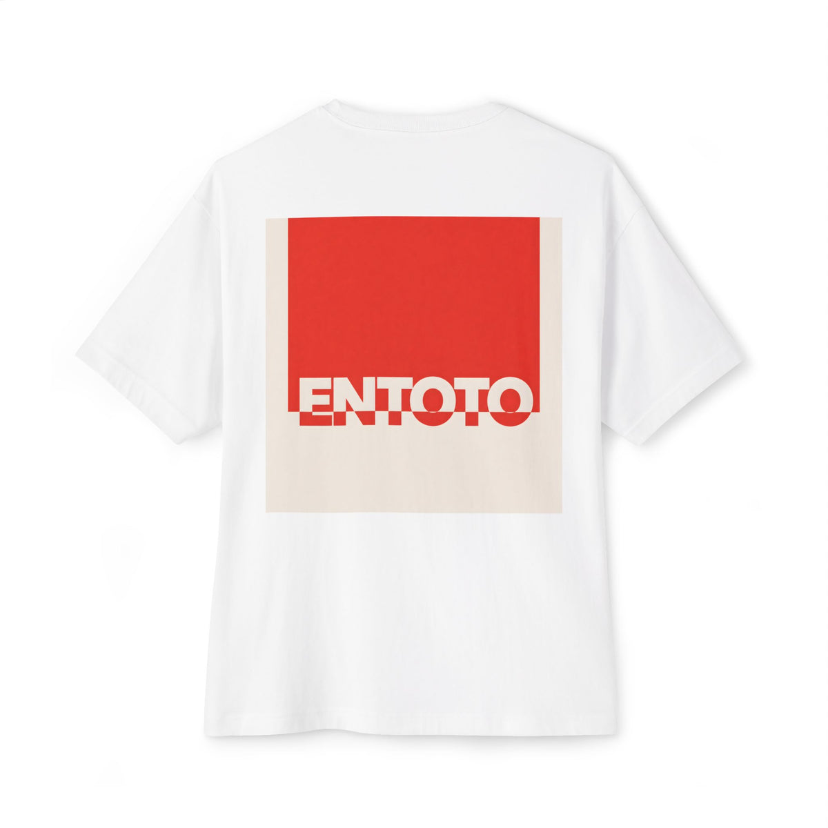 ENTOTO | Addis Ababa Oversized Back-Print Tee