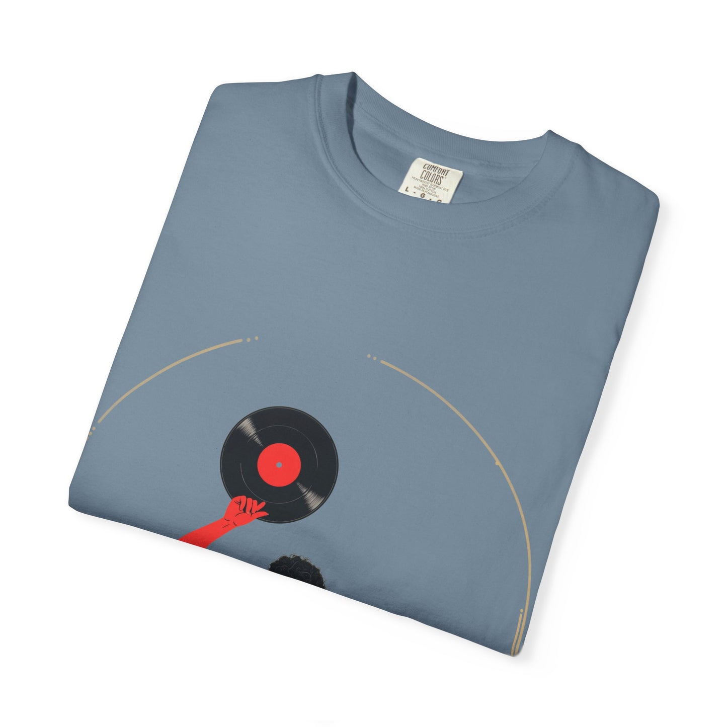 DJ Vintage Unisex T-Shirt, Music Lover Gift, Retro DJ Shirt, Garment-Dyed Tee for Parties, Housewarming Gift
