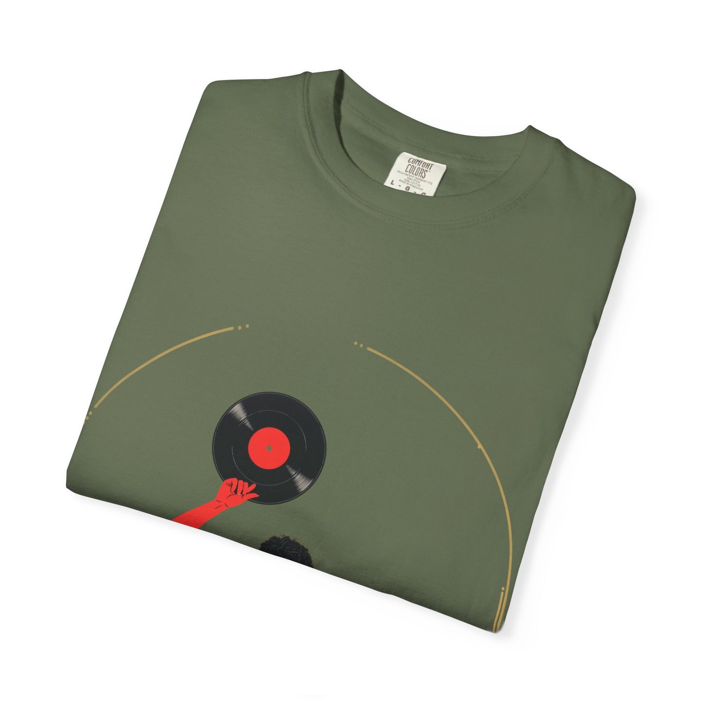 DJ Vintage Unisex T-Shirt, Music Lover Gift, Retro DJ Shirt, Garment-Dyed Tee for Parties, Housewarming Gift