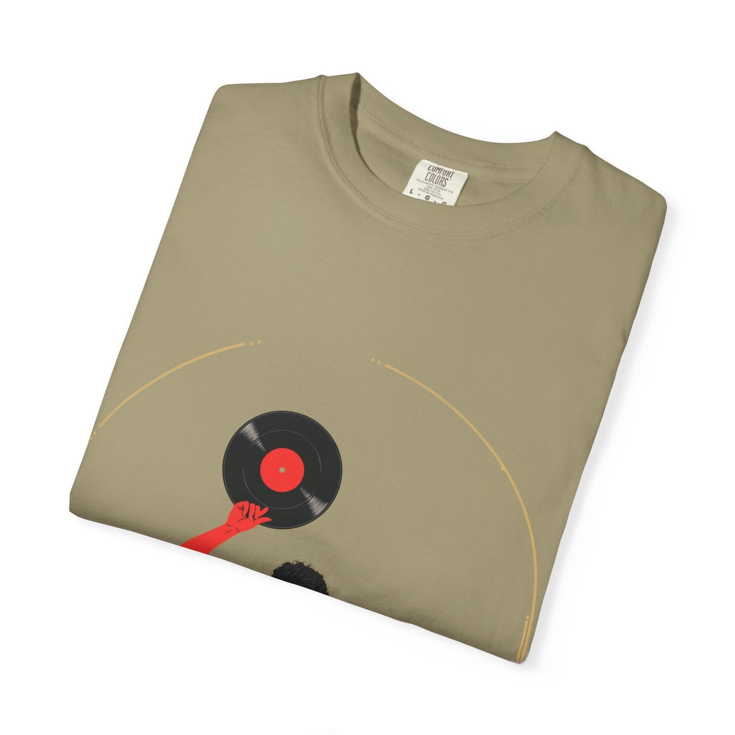 DJ Vintage Unisex T-Shirt, Music Lover Gift, Retro DJ Shirt, Garment-Dyed Tee for Parties, Housewarming Gift