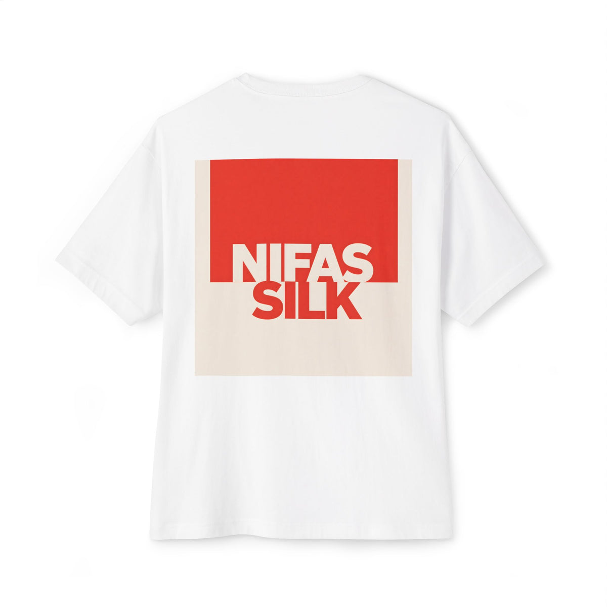 NEFAS SILK | Addis Ababa Oversized Back-Print Tee