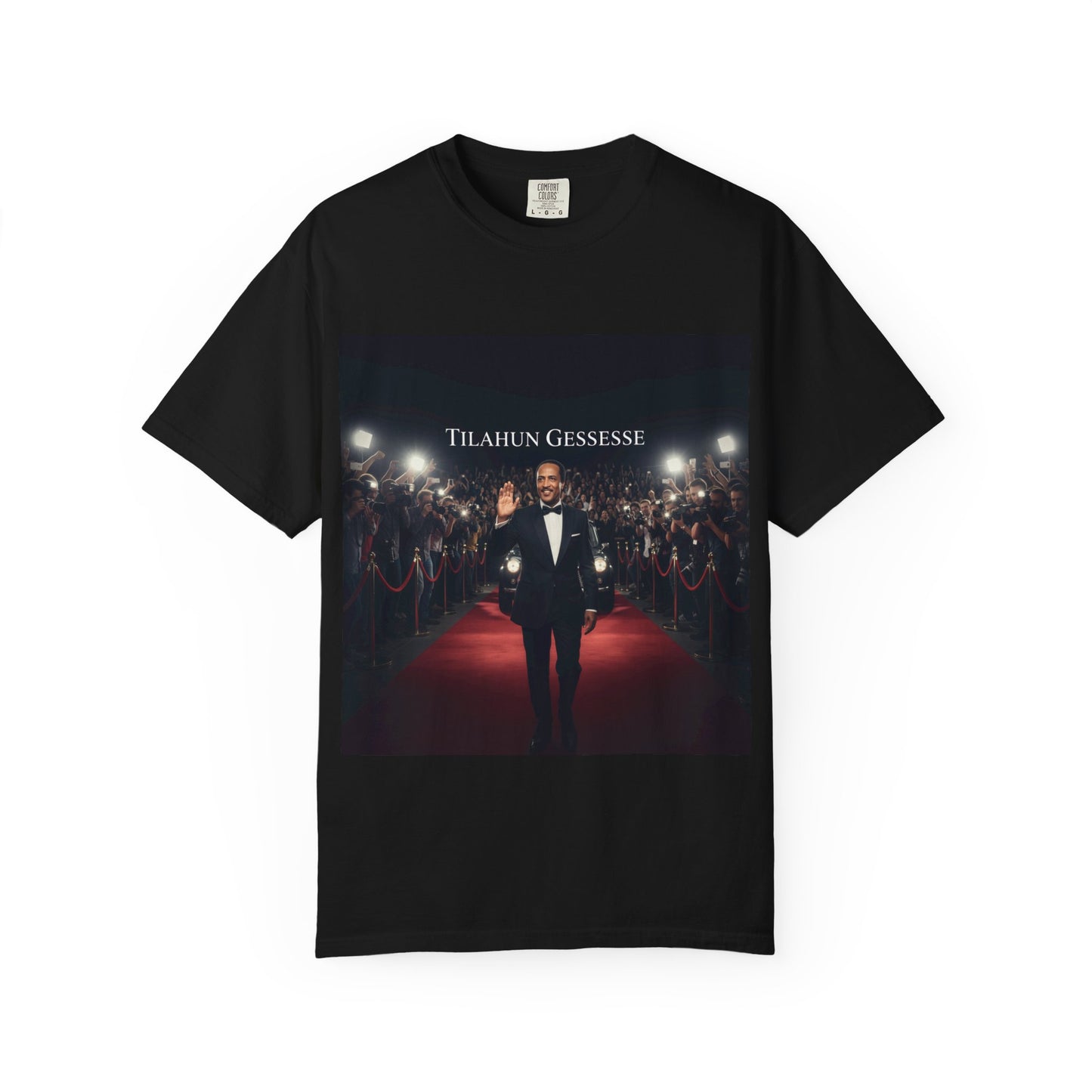 Stylish Unisex T-Shirt Featuring Tilahun Gessesse, Perfect for Concerts, Celebrations, Gift, Casual Wear, Music Lovers