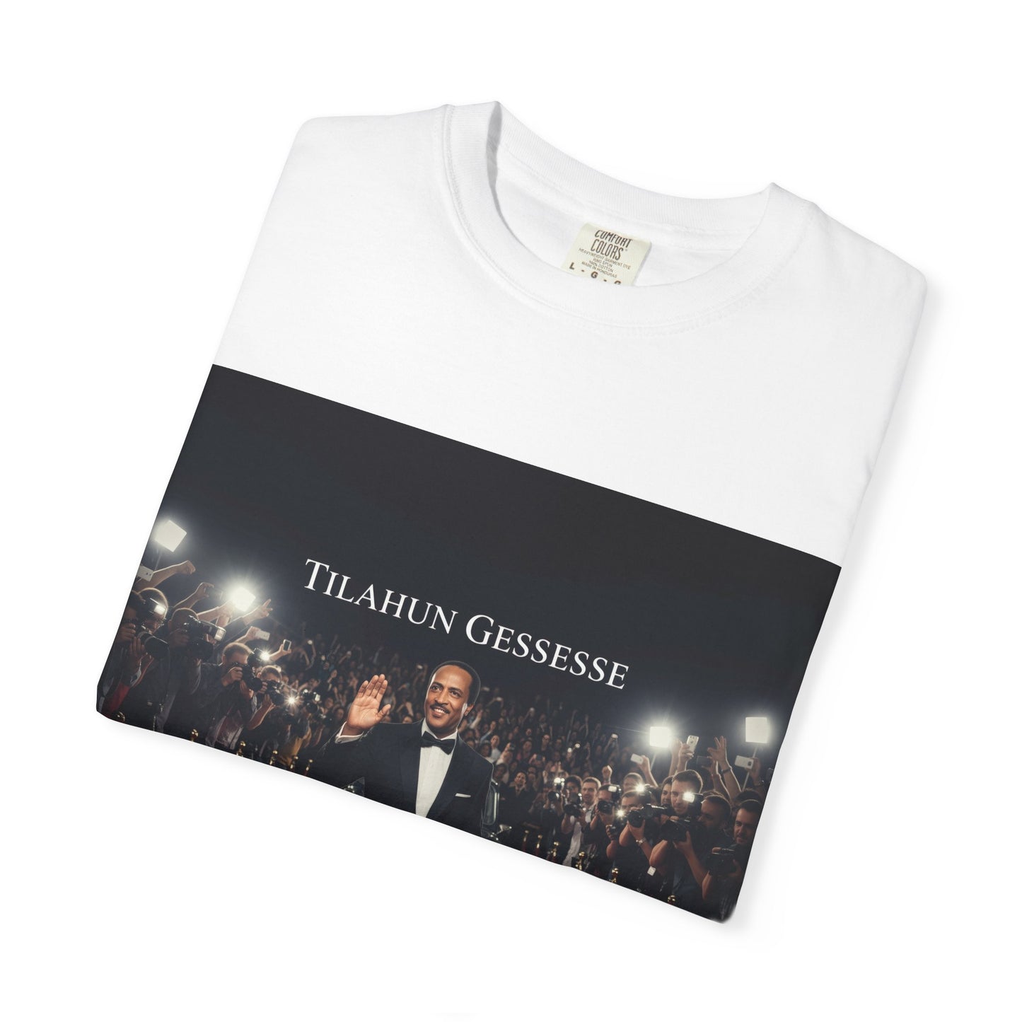 Stylish Unisex T-Shirt Featuring Tilahun Gessesse, Perfect for Concerts, Celebrations, Gift, Casual Wear, Music Lovers