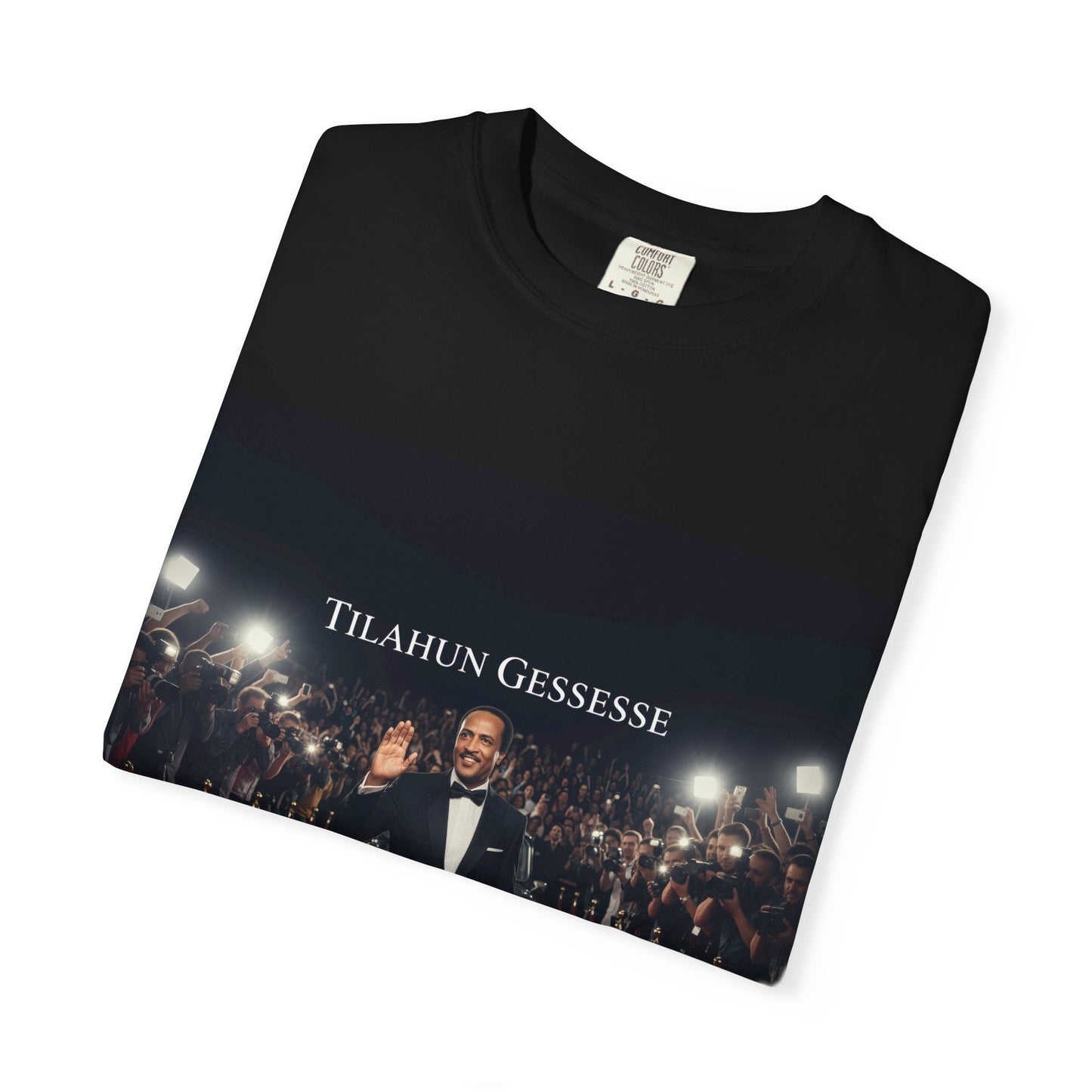 Stylish Unisex T-Shirt Featuring Tilahun Gessesse, Perfect for Concerts, Celebrations, Gift, Casual Wear, Music Lovers