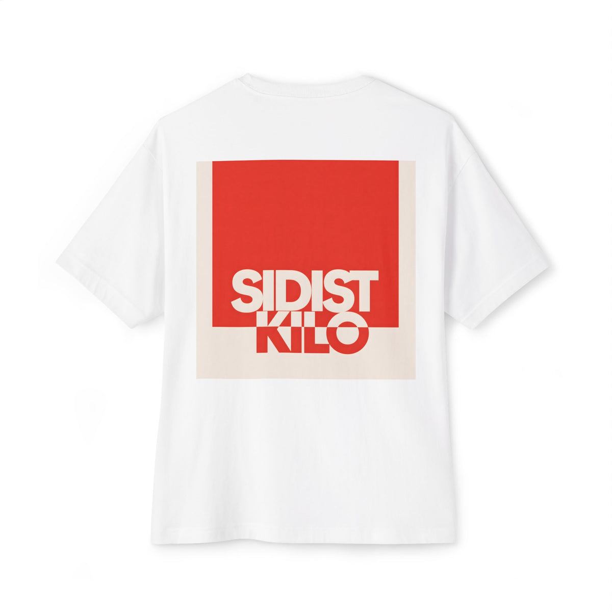 SIDIST KILO | Addis Ababa Oversized Back-Print Tee