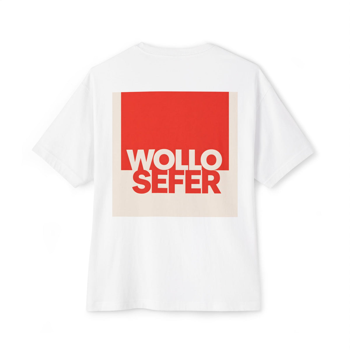 WELLO SEFER | Addis Ababa Oversized Back-Print Tee