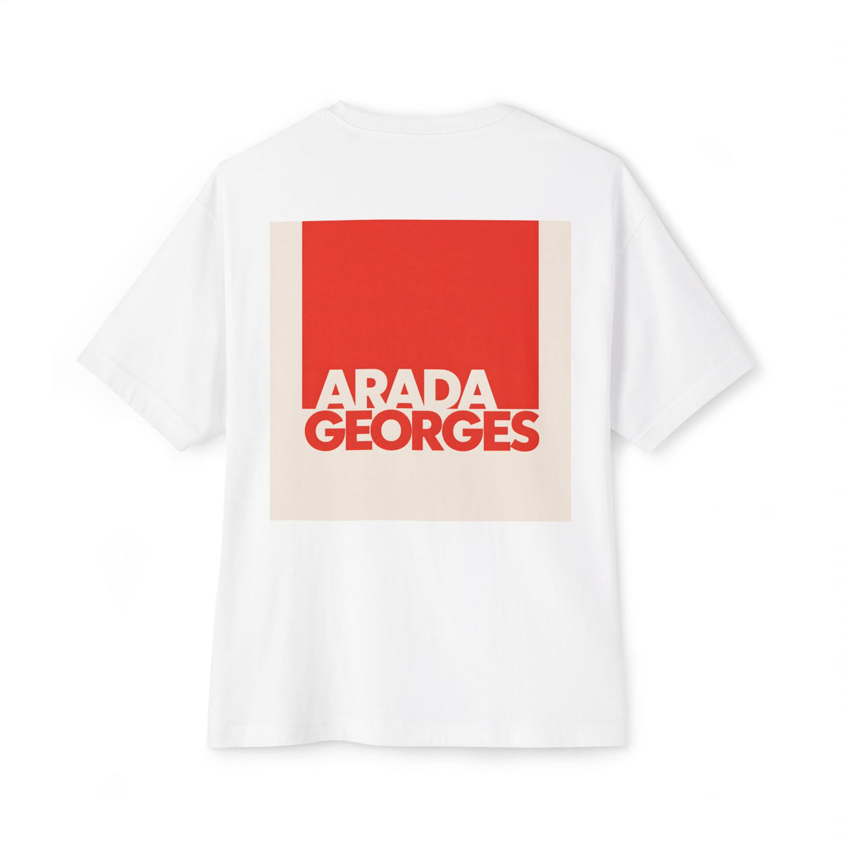 ARADA GORGES | Addis Ababa Oversized Back-Print Tee