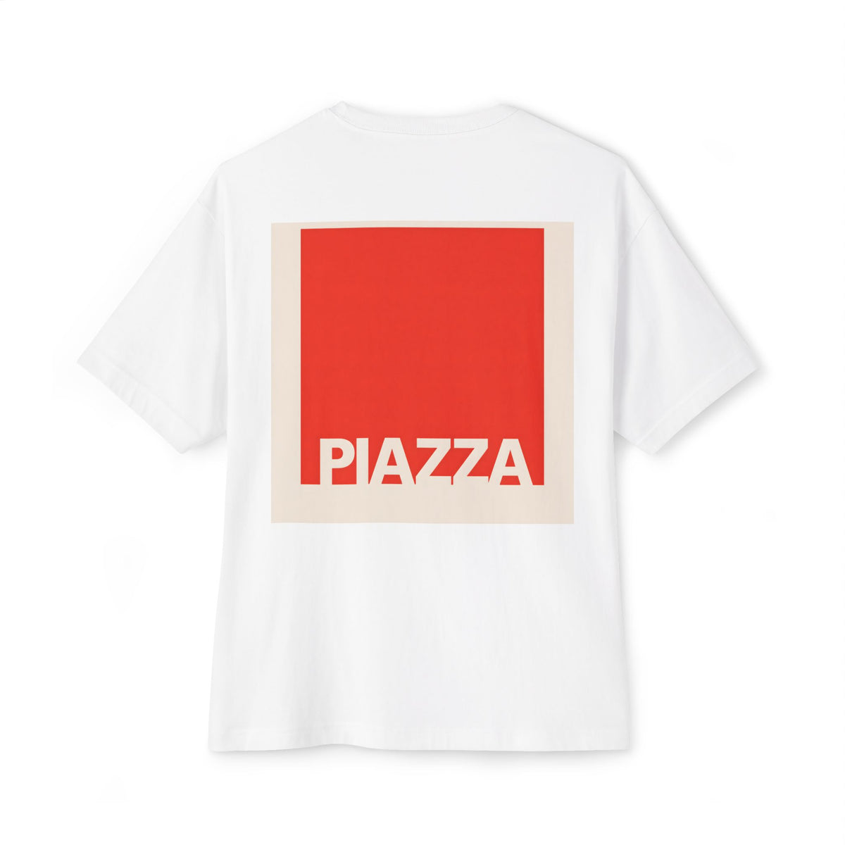 PIAAZA | Addis Ababa Oversized Back-Print Tee