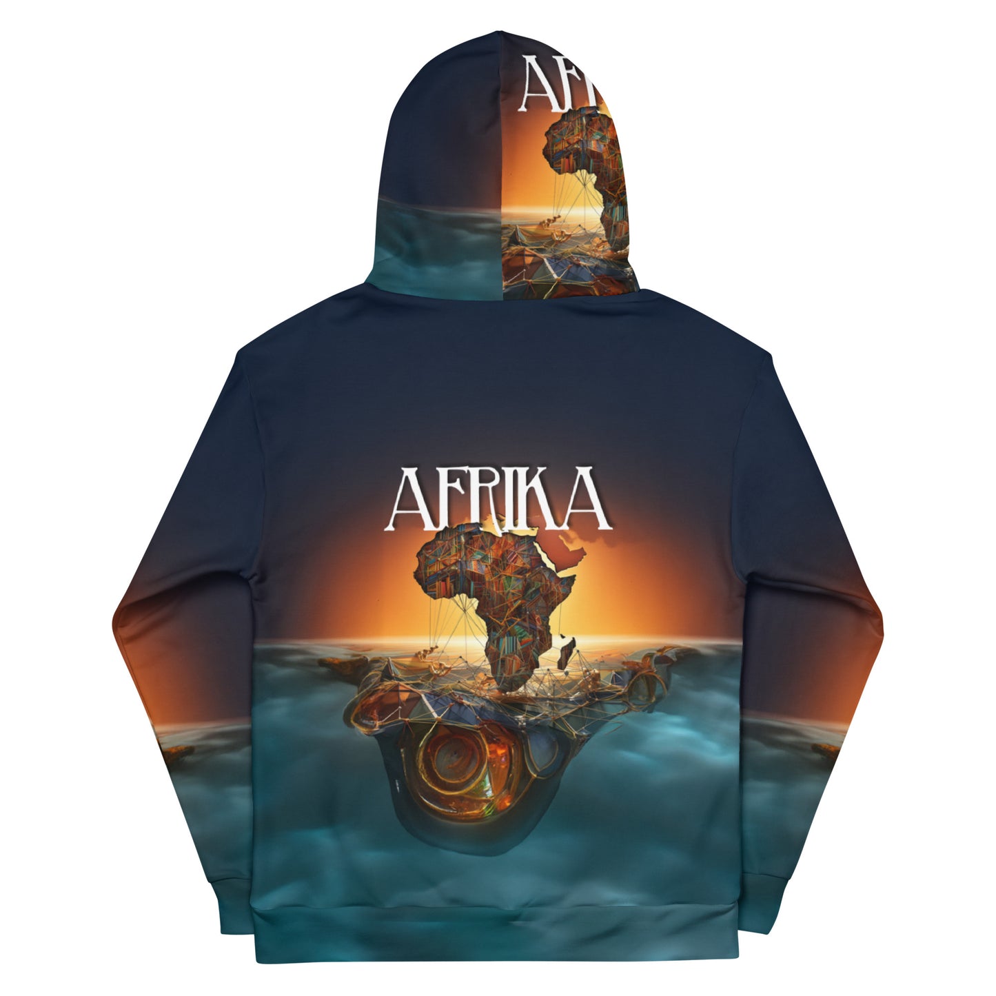 AFRIKA (Floating Map.) - Hoodie