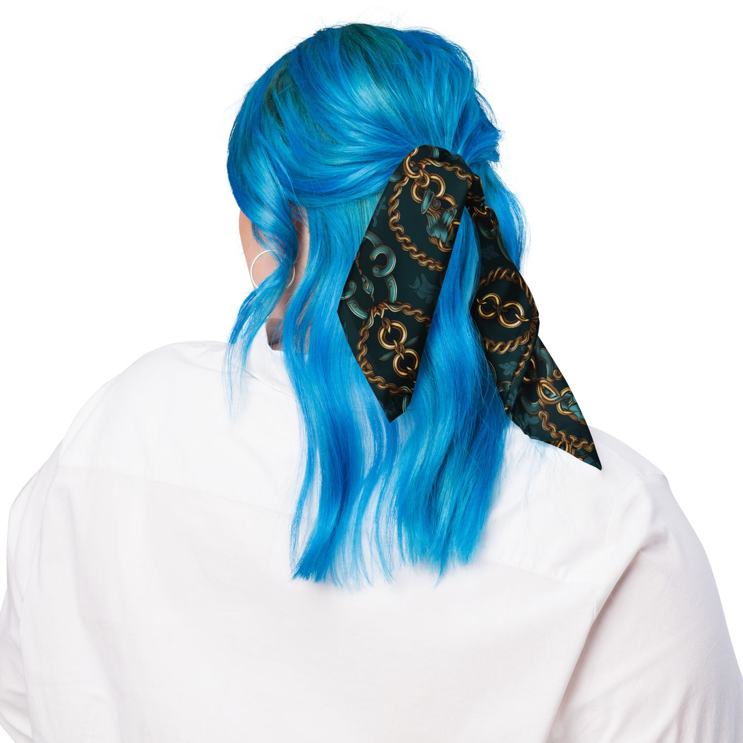 Green Gold Chain - bandana