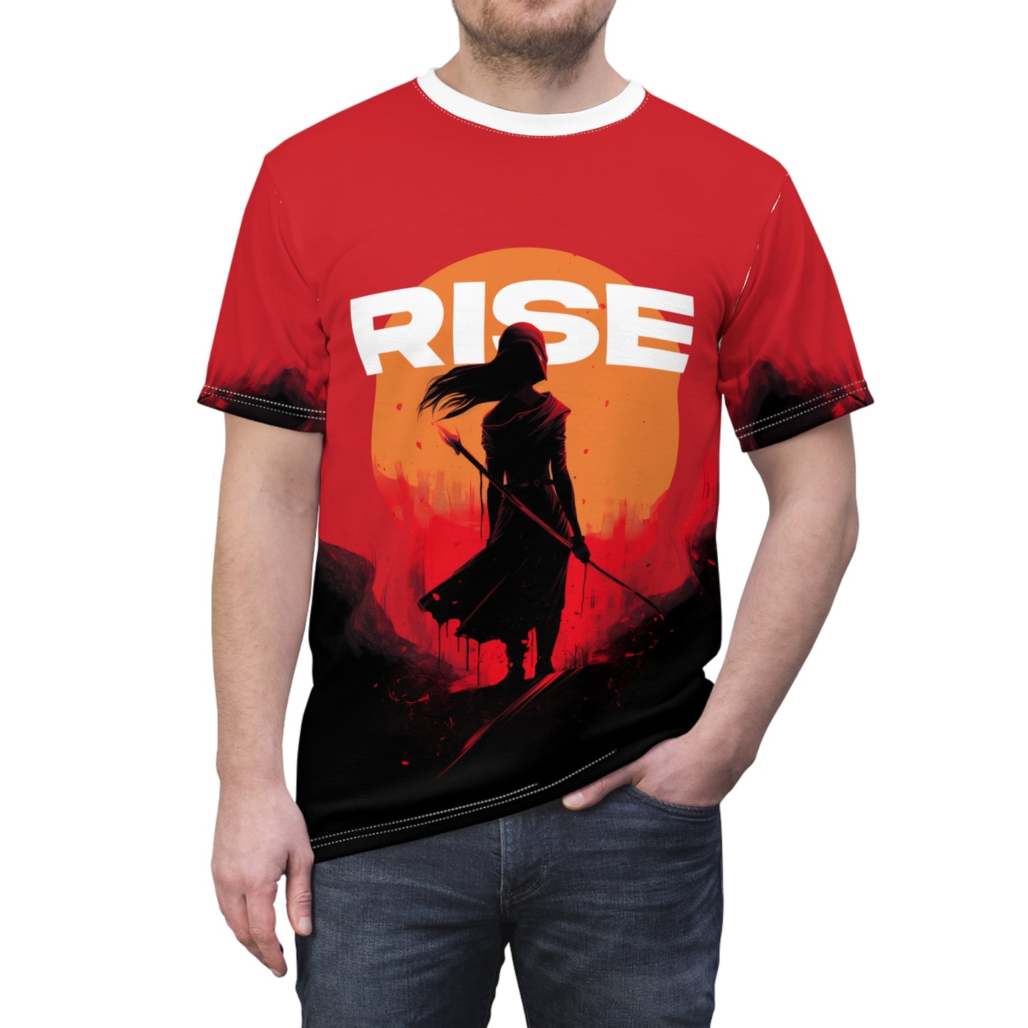 Rise Above - Unisex Cut & Sew Tee