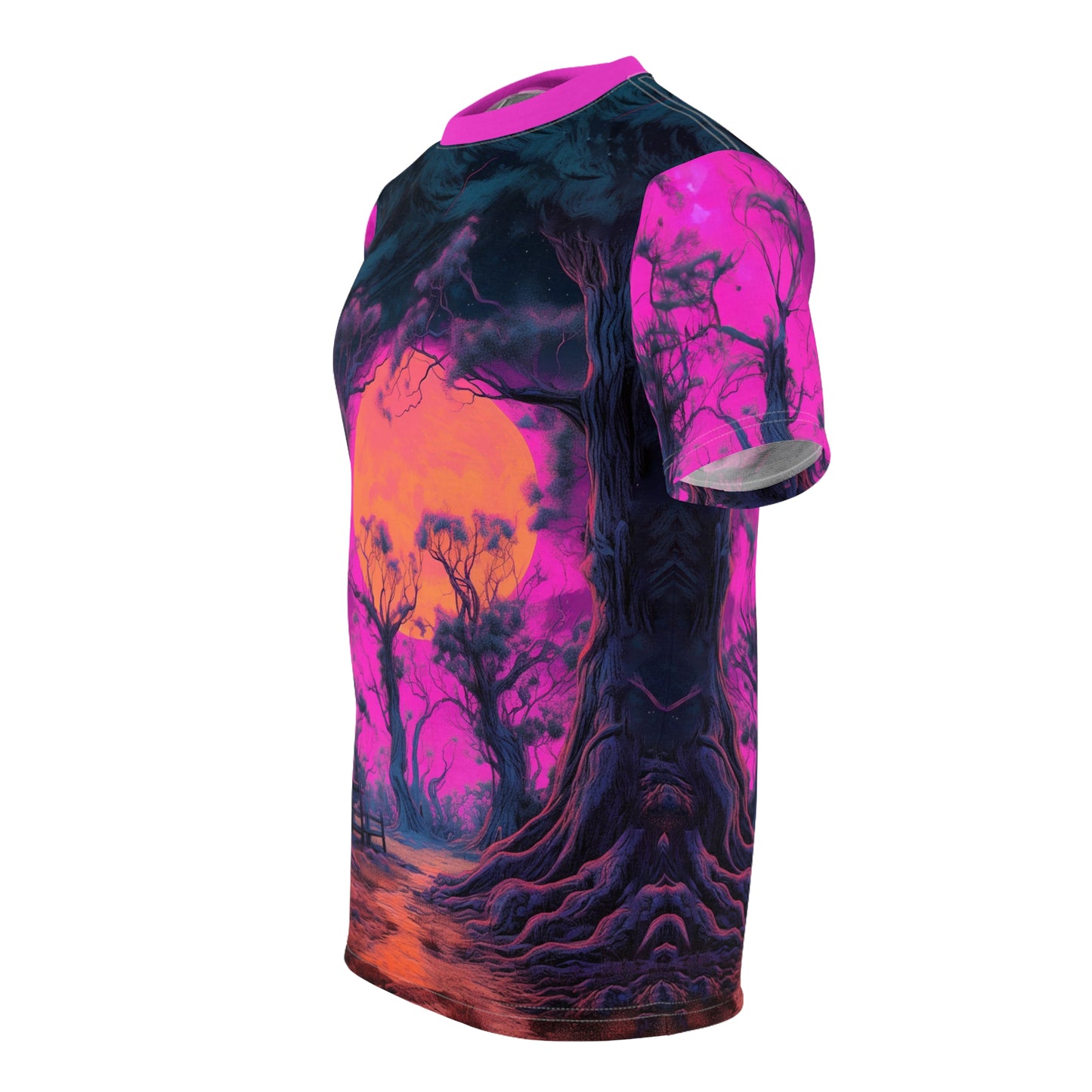 Purple Sky - Unisex Cut & Sew Tee