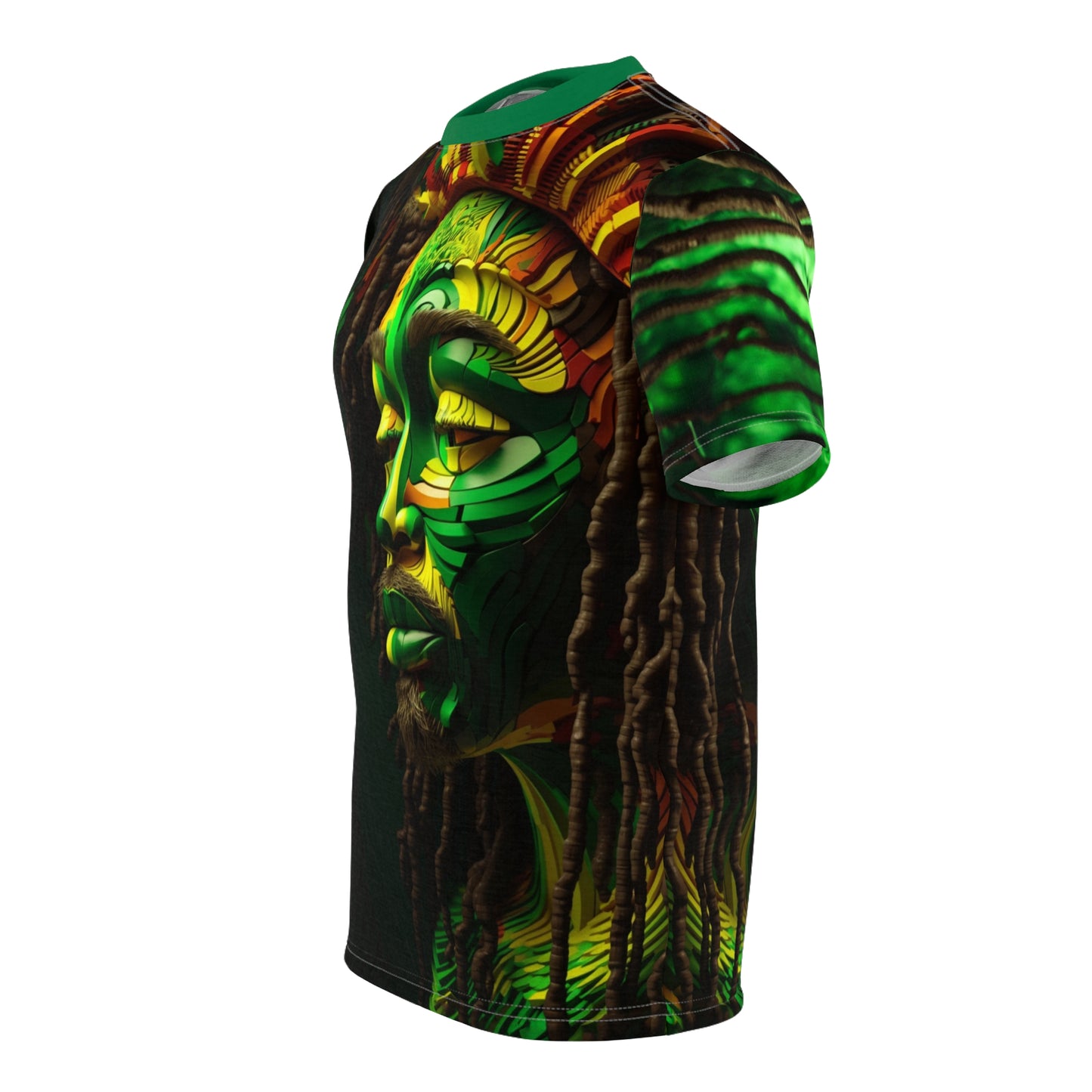 Rasta Art - Unisex Cut & Sew Tee