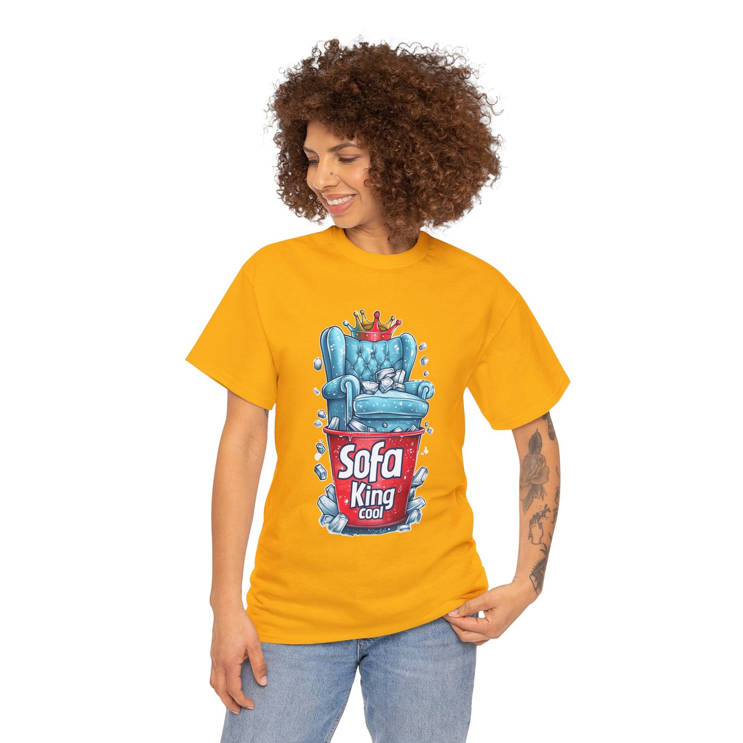 Sofa King Cool - Unisex Heavy Cotton Tee