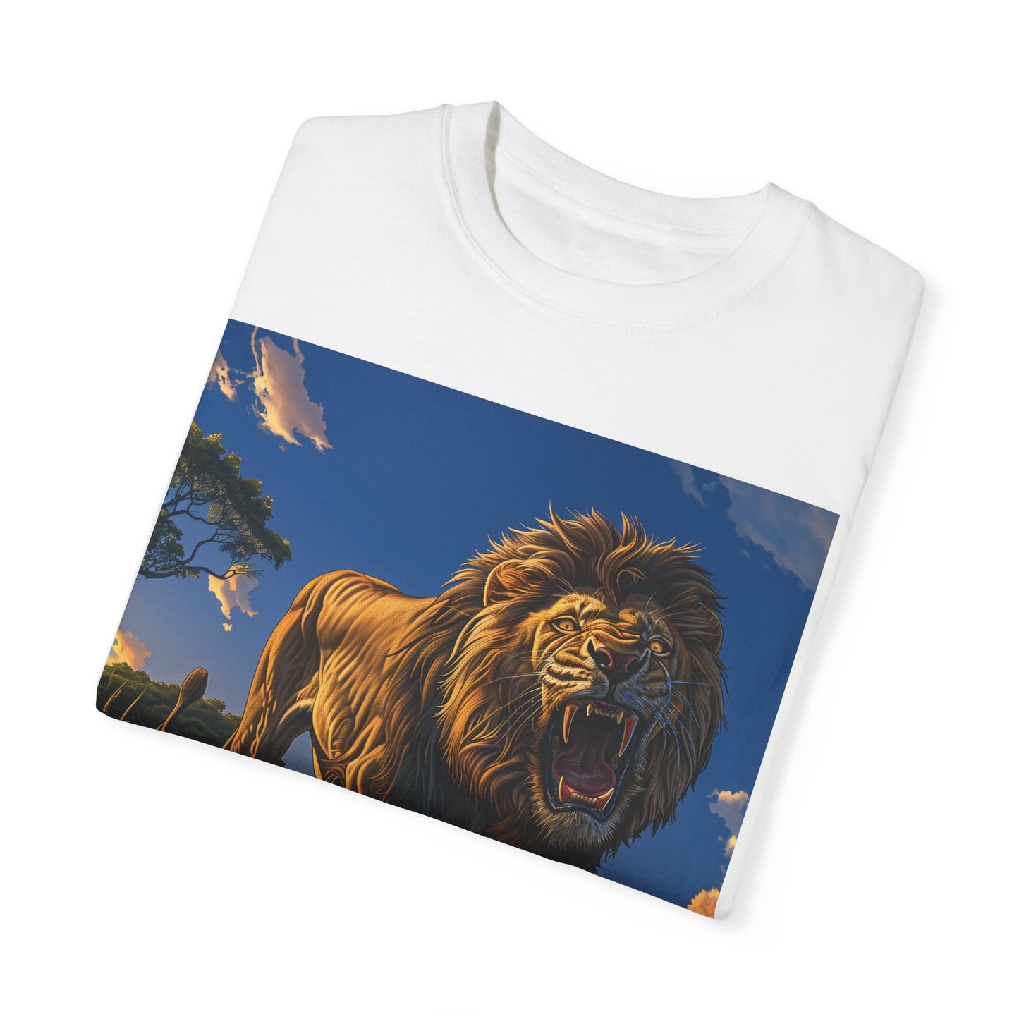 WELCOME TO THE JUNGLE - Garment-Dyed T-shirt
