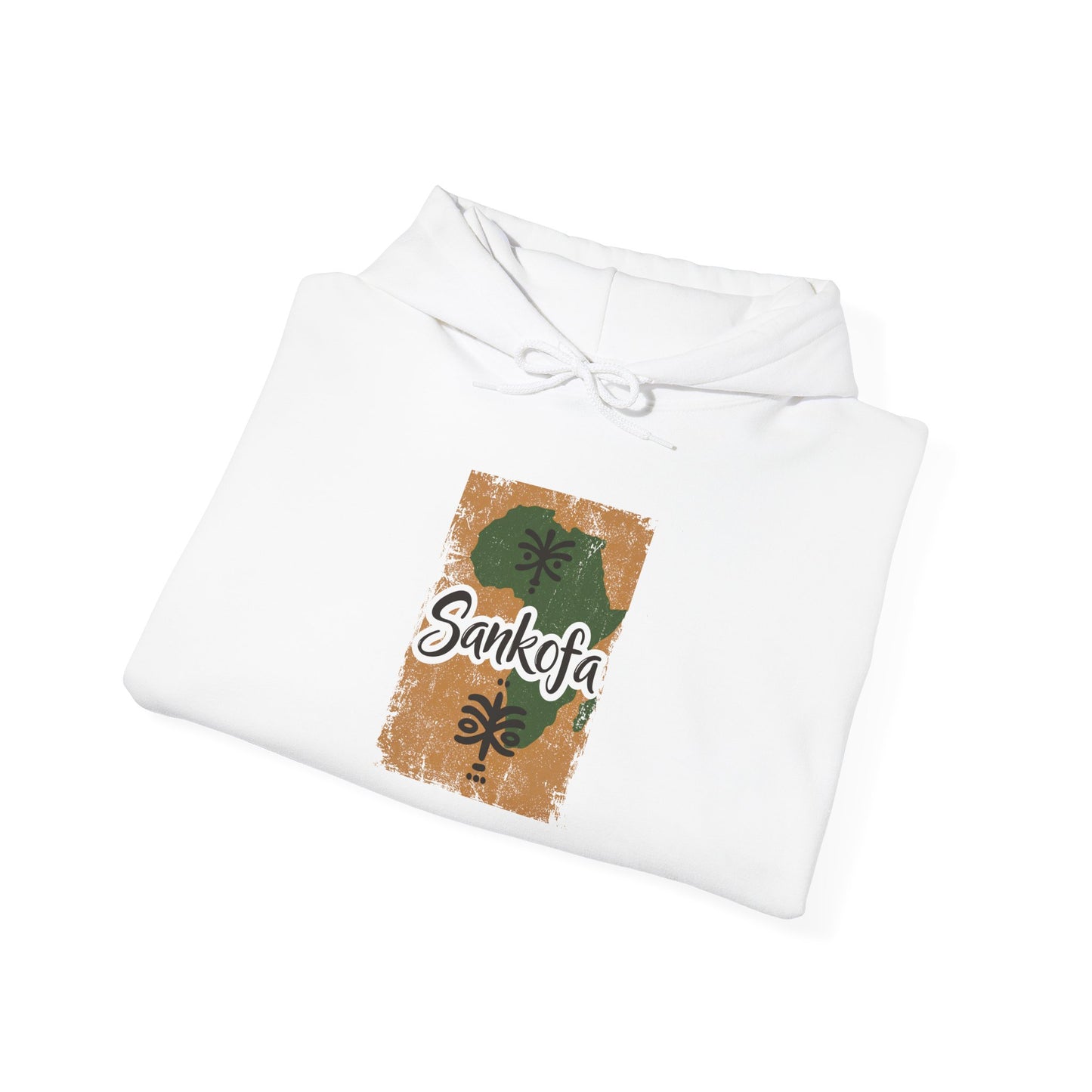 Sankofa Heritage Heavy Blend™ Hooded Sweatshirt - Unisex