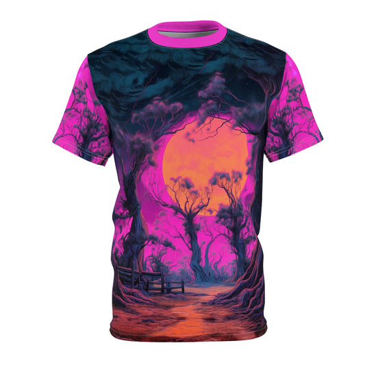 Purple Sky - Unisex Cut & Sew Tee