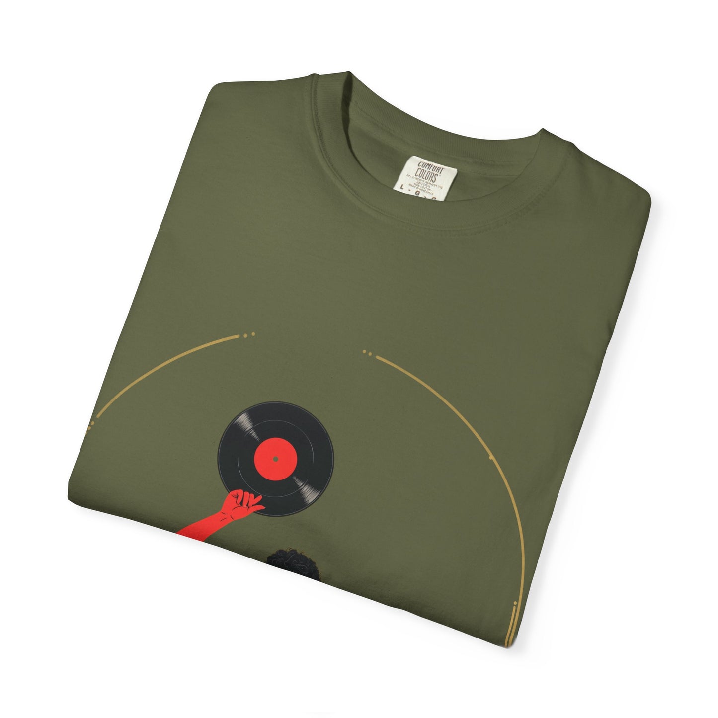 DJ Vintage Unisex T-Shirt, Music Lover Gift, Retro DJ Shirt, Garment-Dyed Tee for Parties, Housewarming Gift