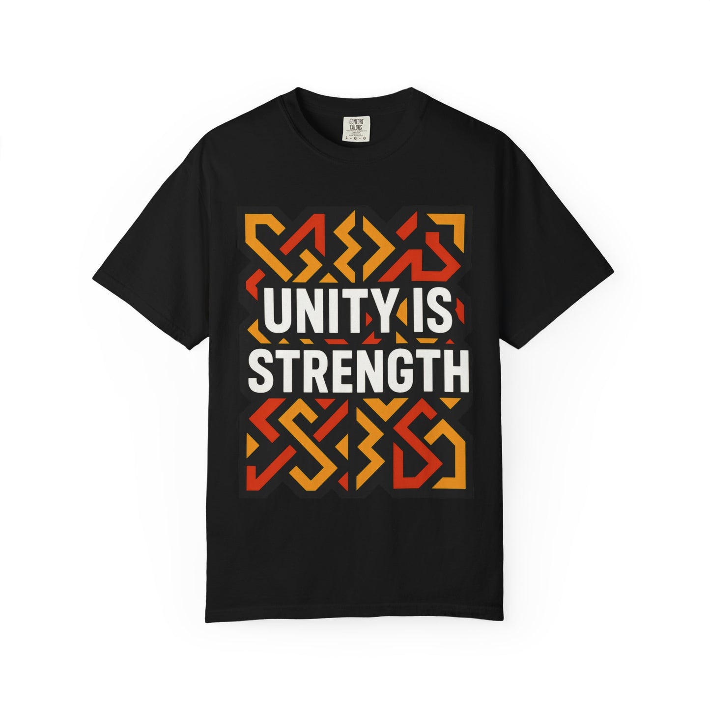 Unity Is Strength Unisex Garment-Dyed T-shirt, Positive Vibe Tee, Equality Top, Statement Shirt, Gift for Activists
