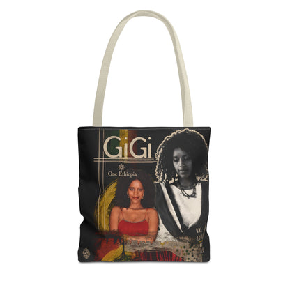 Portrait Collage Tote Bag – GiGi One Ethiopia Artwork