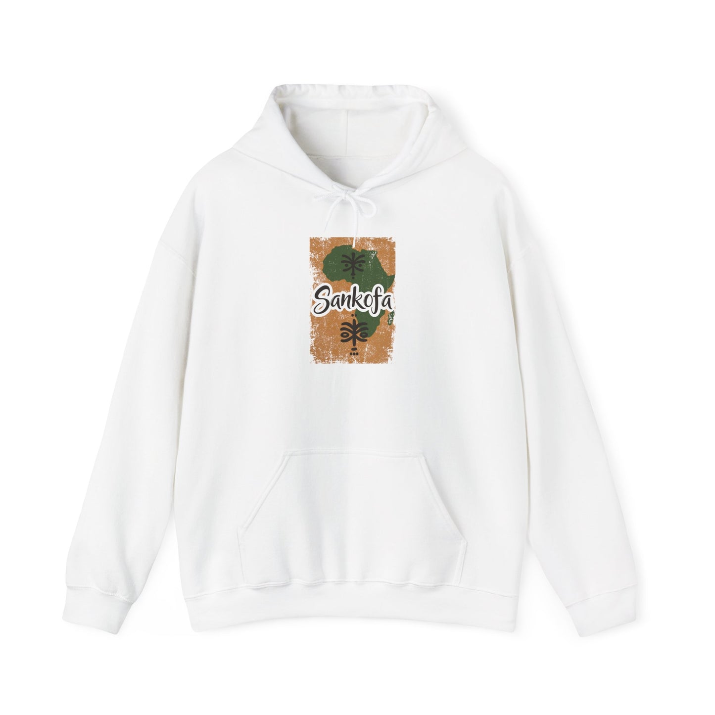 Sankofa Heritage Heavy Blend™ Hooded Sweatshirt - Unisex