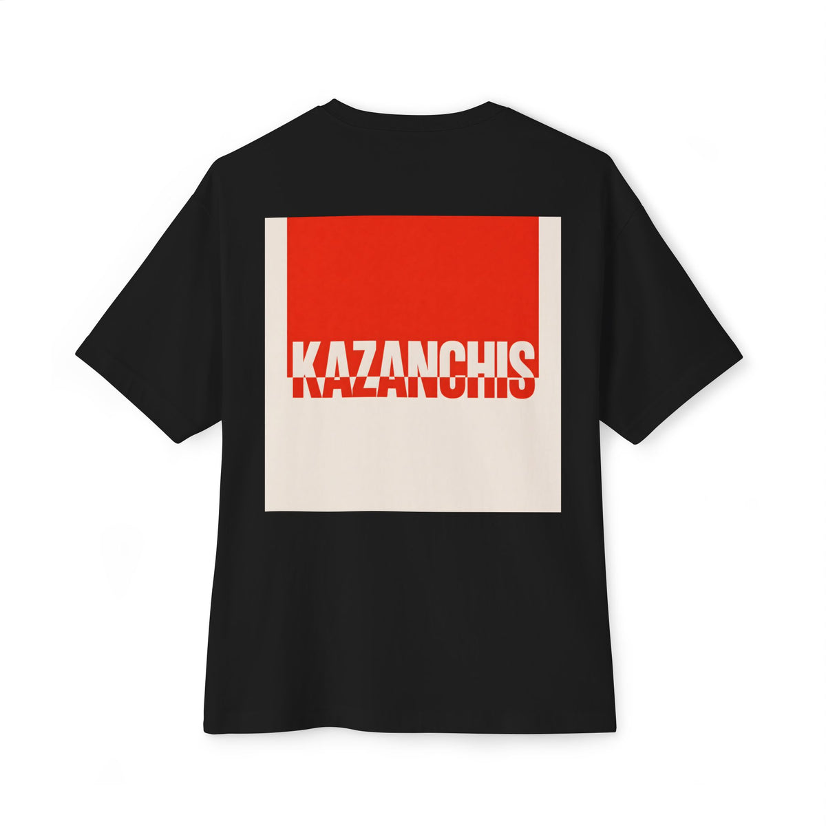 KAZANCHIS | Addis Ababa Oversized Back-Print Tee