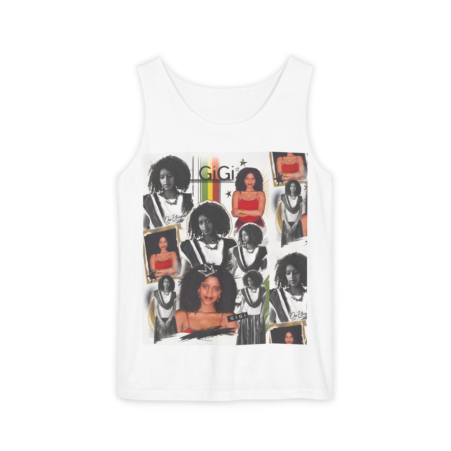 Gigi — Collage Portrait Tank