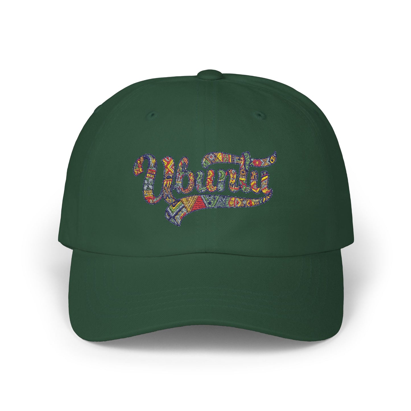 Ubuntu Classic Dad Cap | Stylish White Hat for Casual Wear