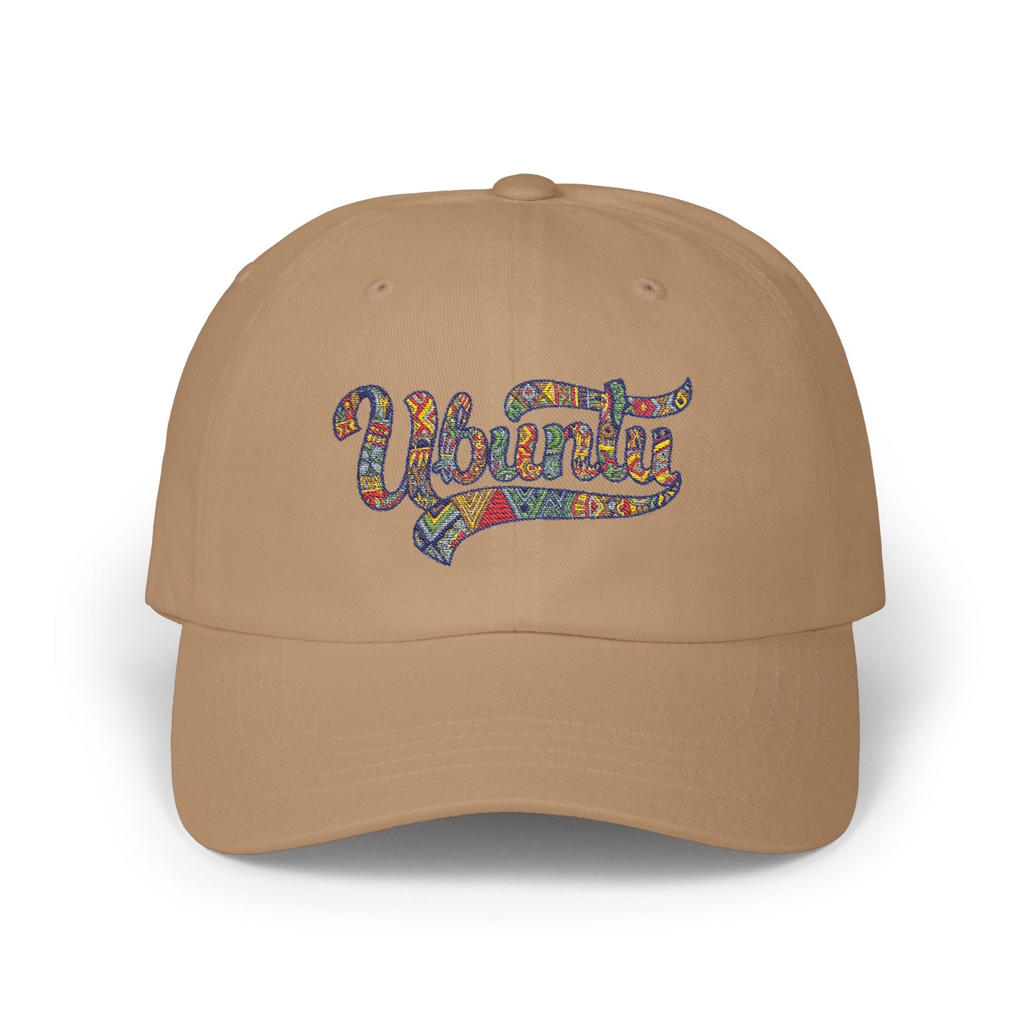 Ubuntu Classic Dad Cap | Stylish White Hat for Casual Wear