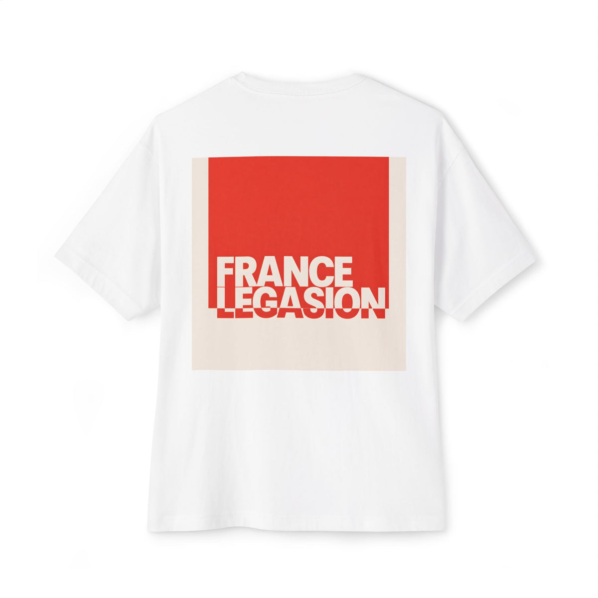 FRANCE LEGACION | Addis Ababa Oversized Back-Print Tee