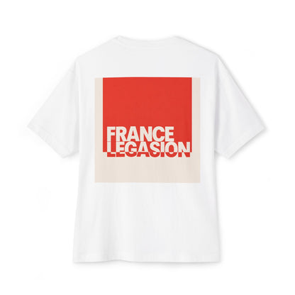 FRANCE LEGACION | Addis Ababa Oversized Back-Print Tee