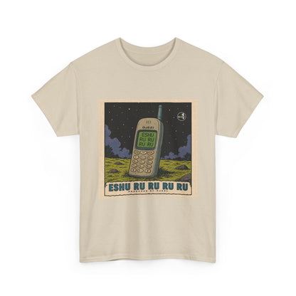 ESHU RU RU RU RU Tee — Retro Phone Graphic