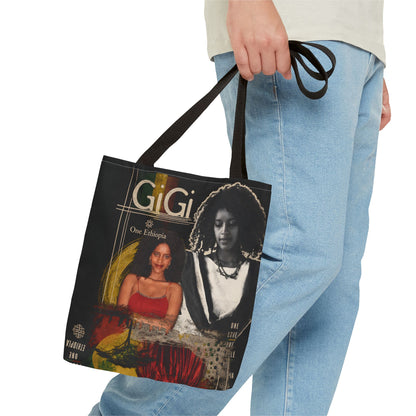 Portrait Collage Tote Bag – GiGi One Ethiopia Artwork
