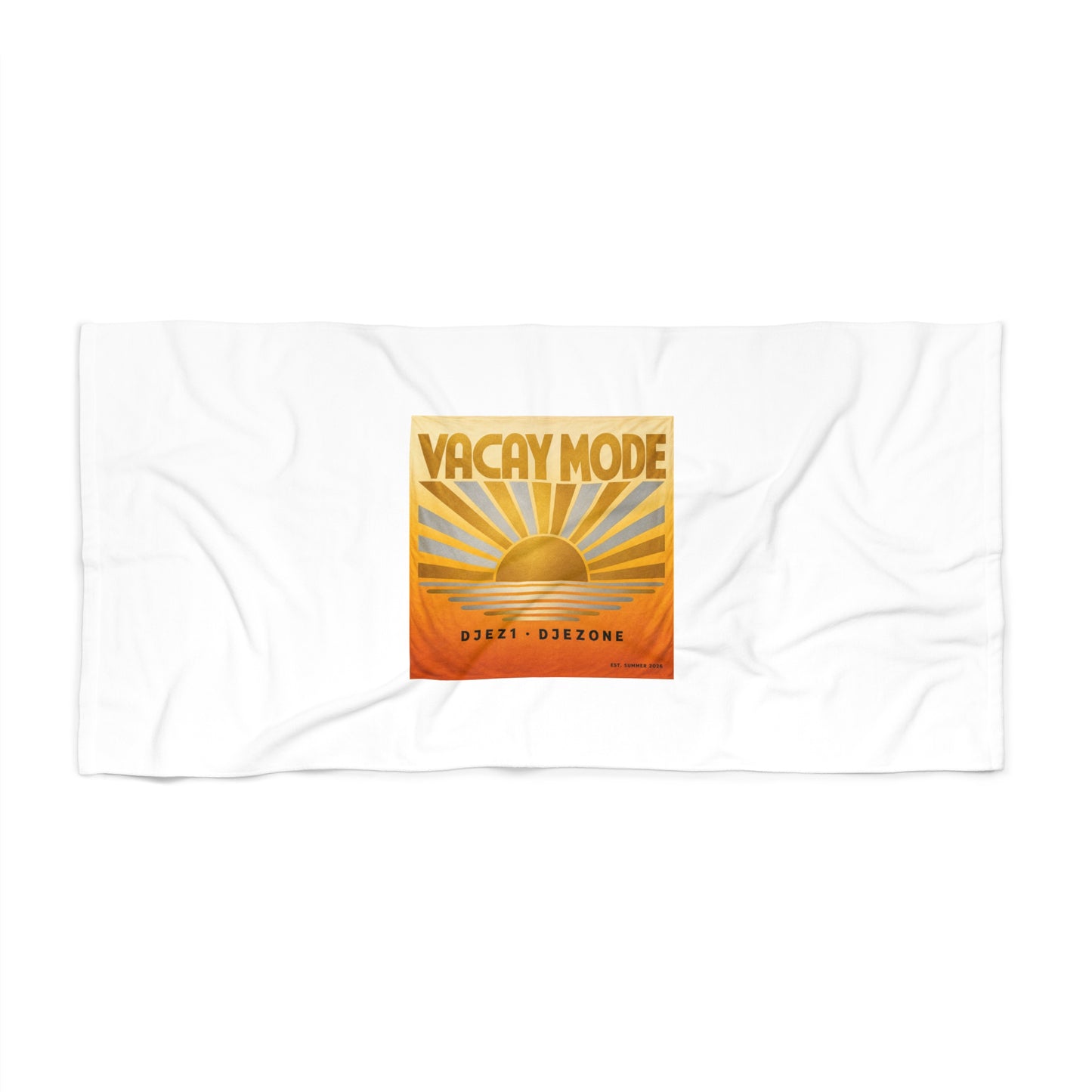 VACAY MODE Beach Towel