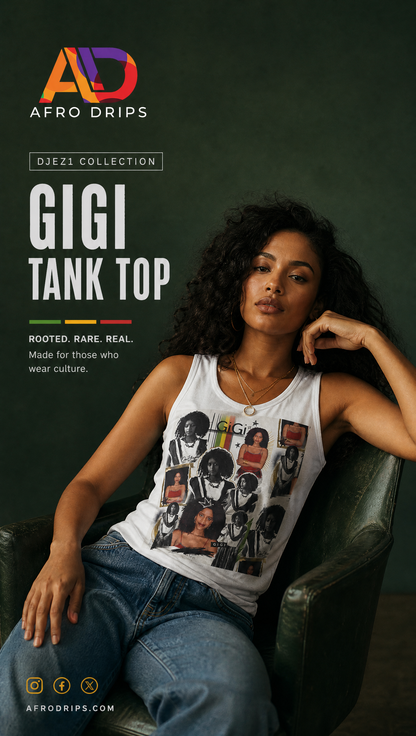 Gigi — Collage Portrait Tank