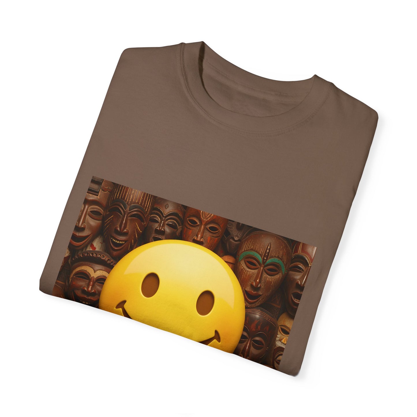 Feel So Happy Unisex Garment-Dyed T-Shirt - Vibrant Joyful Design