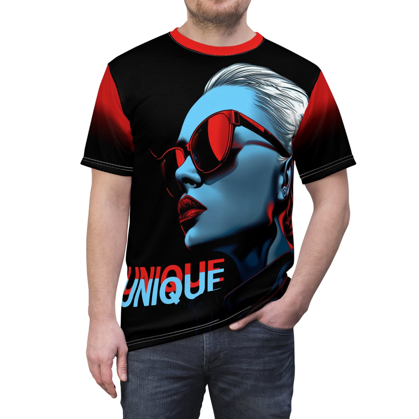 UNIQUE - Unisex Cut & Sew Tee