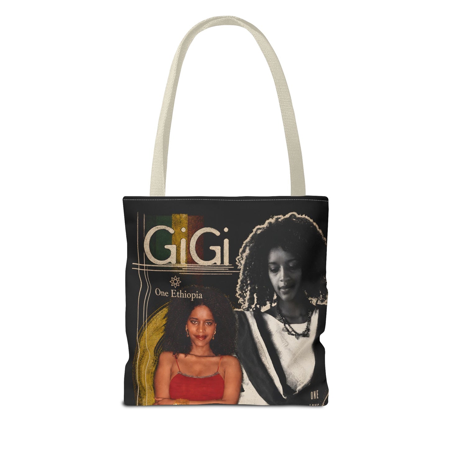 Portrait Collage Tote Bag – GiGi One Ethiopia Artwork