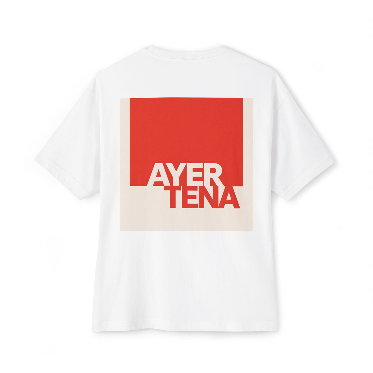 AYER TENA | Addis Ababa Oversized Back-Print Tee