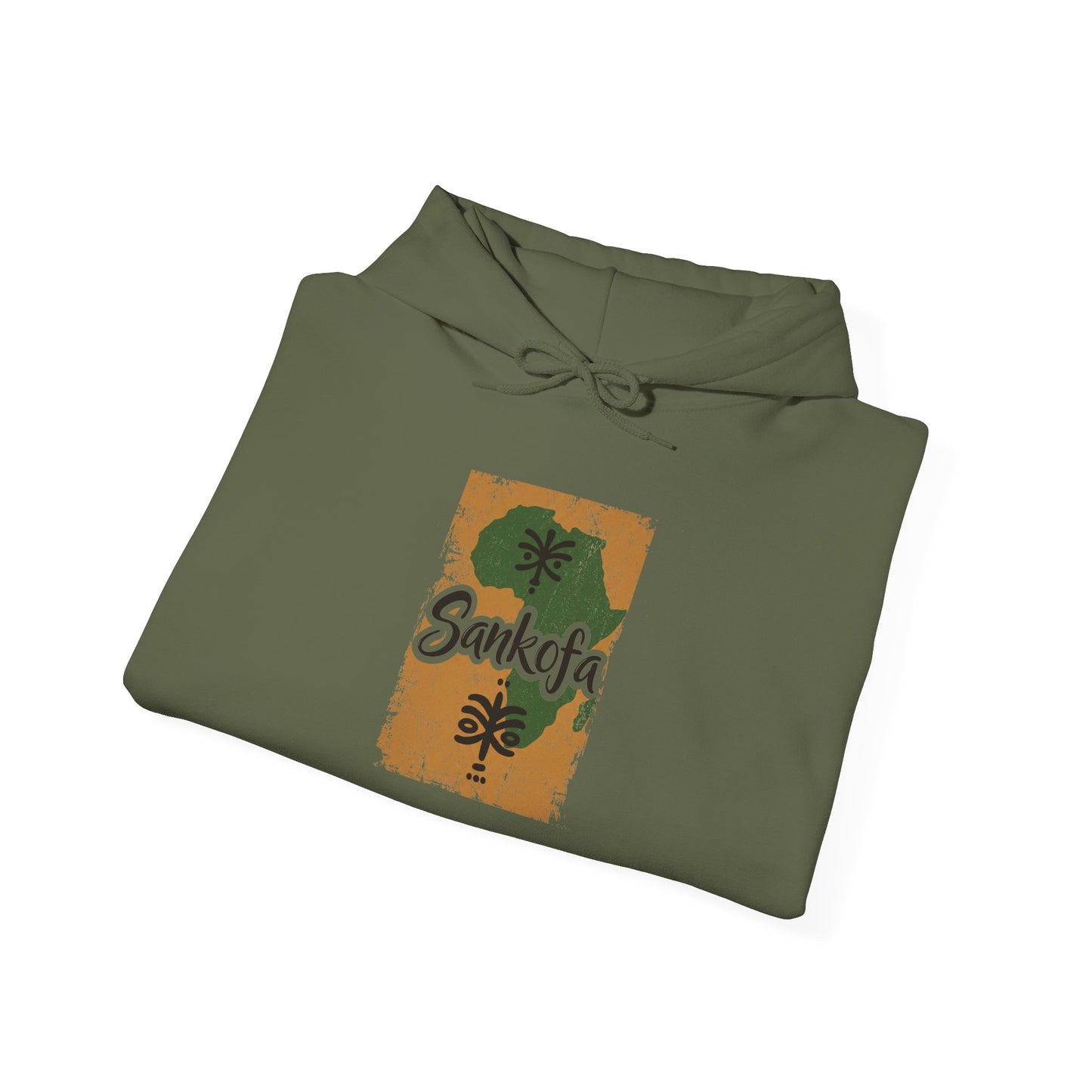 Sankofa Heritage Heavy Blend™ Hooded Sweatshirt - Unisex
