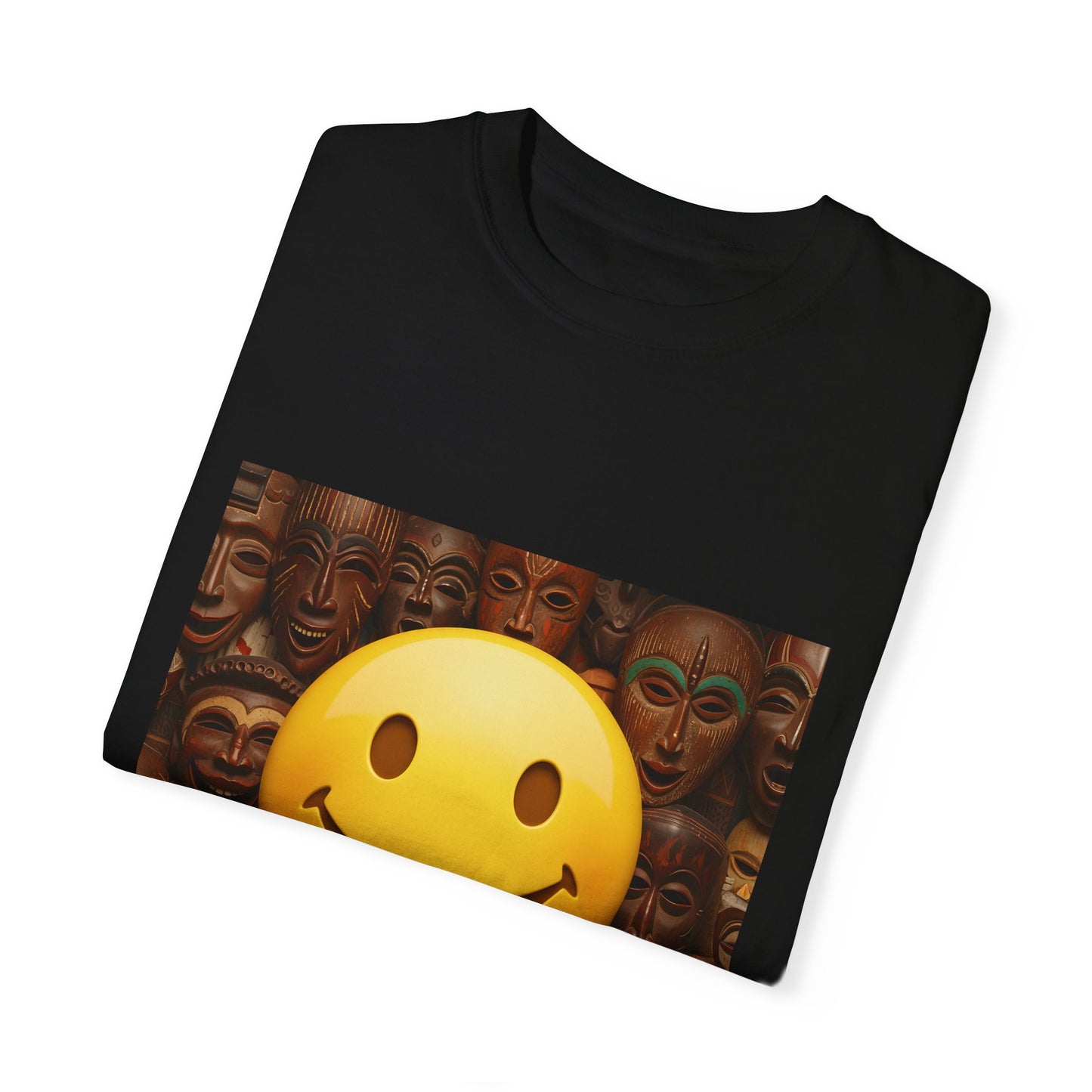 Feel So Happy Unisex Garment-Dyed T-Shirt - Vibrant Joyful Design