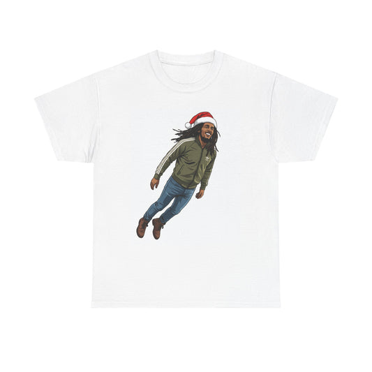 Marley Santa Tee — Holiday Reggae Music Fan Christmas T-Shirt
