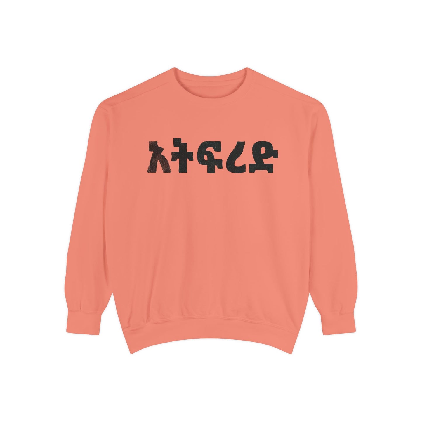 Don't Judge — Ethiopic Script Sweatshirt