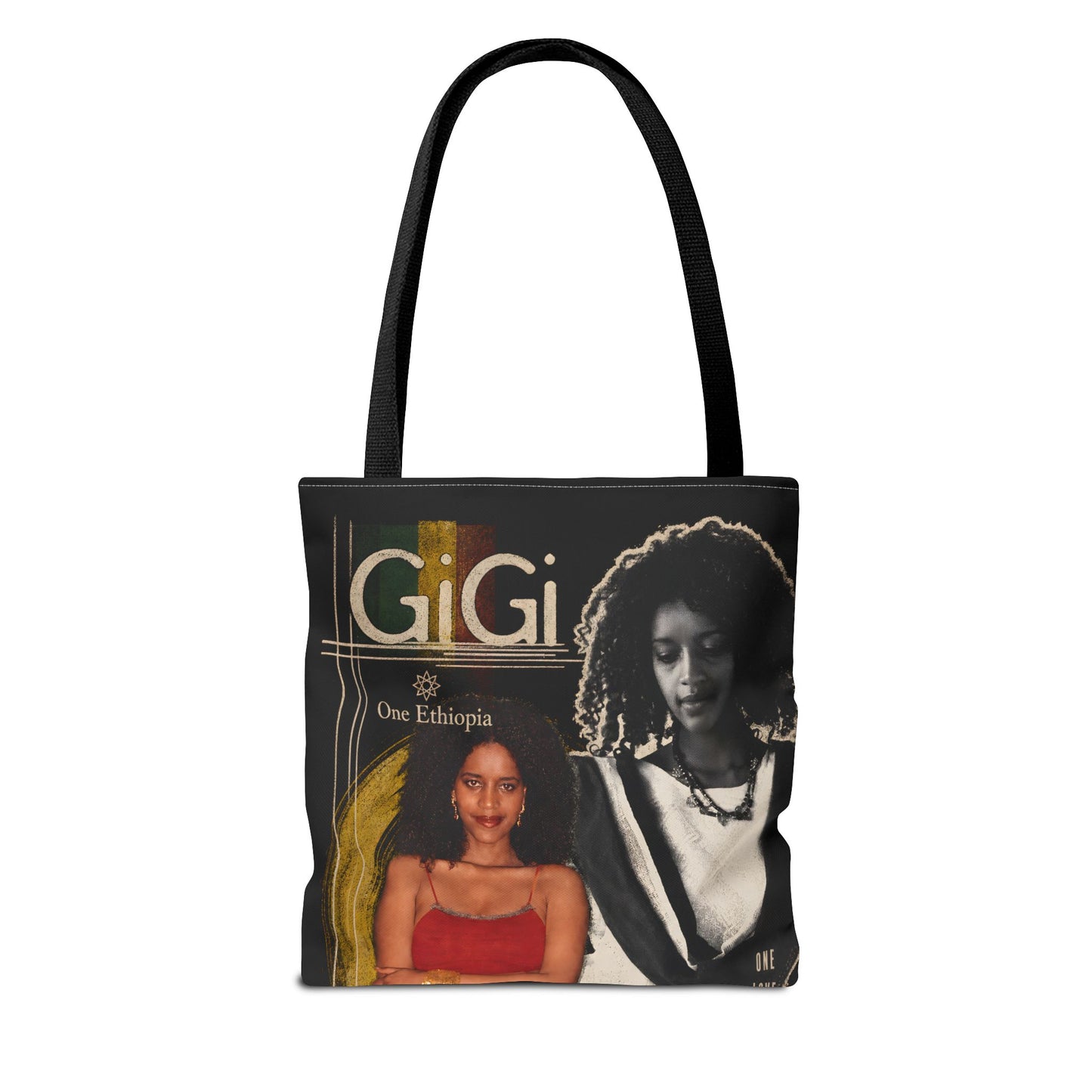 Portrait Collage Tote Bag – GiGi One Ethiopia Artwork