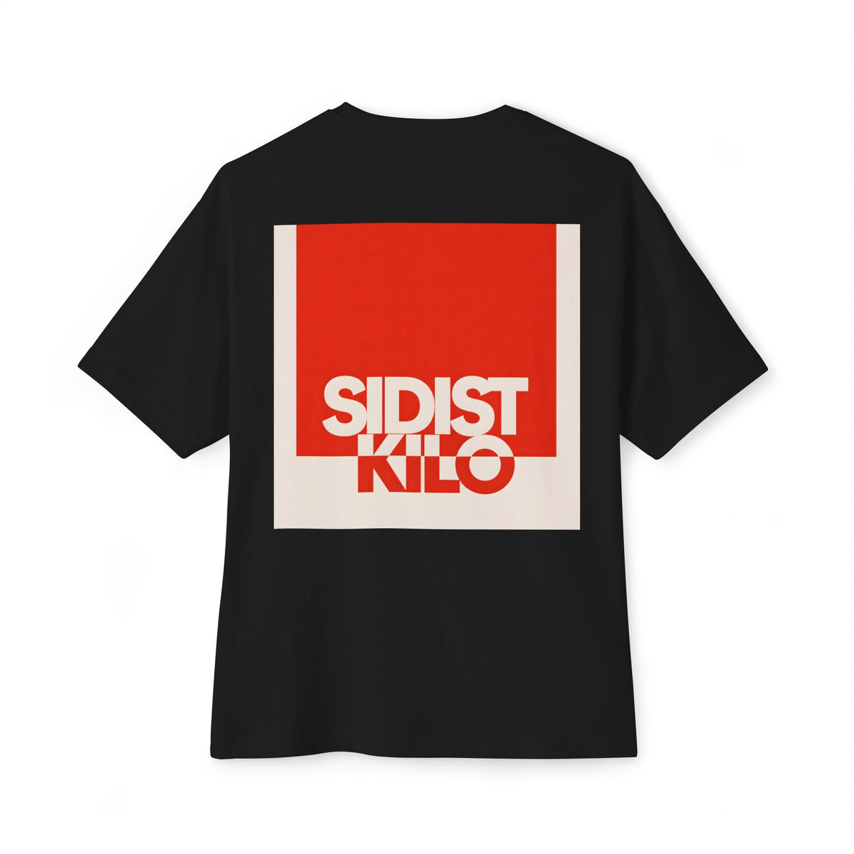 SIDIST KILO | Addis Ababa Oversized Back-Print Tee