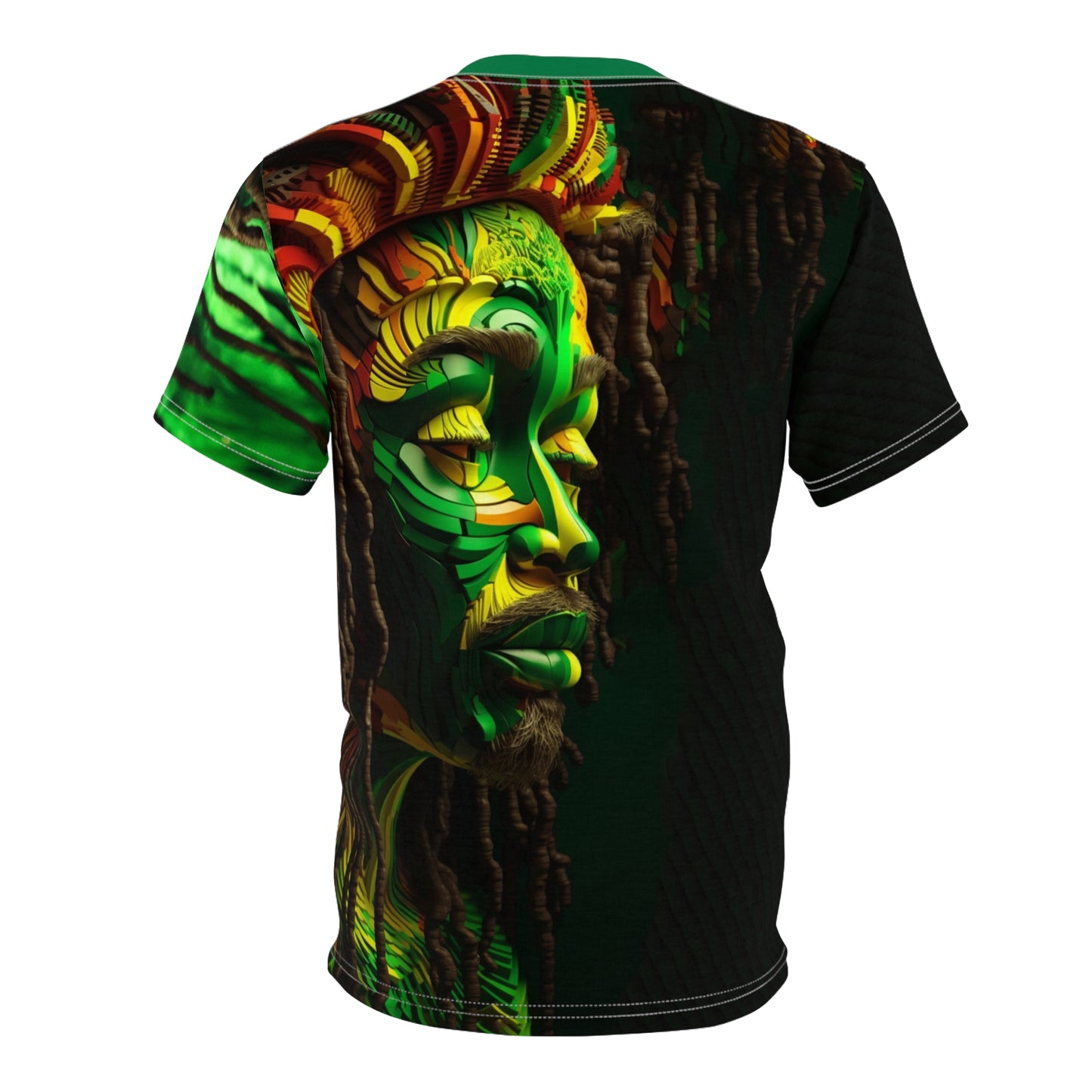 Rasta Art - Unisex Cut & Sew Tee